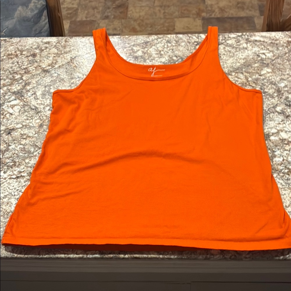 Orange Tank Top